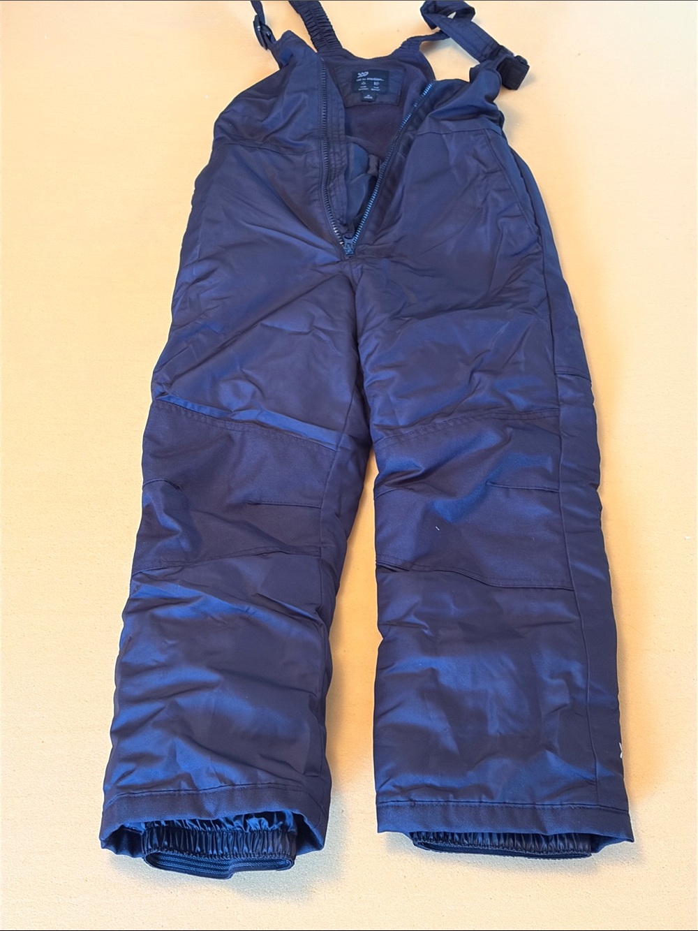 all in motion black Kids Insulated Snow Bib Pants with Adjustable Straps